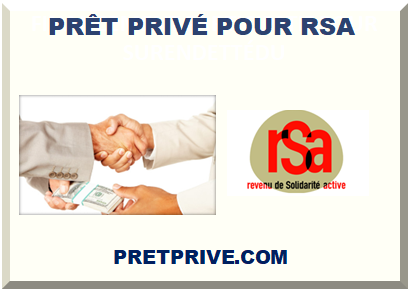 PRÊTEUR PRIVÉ POUR RSA